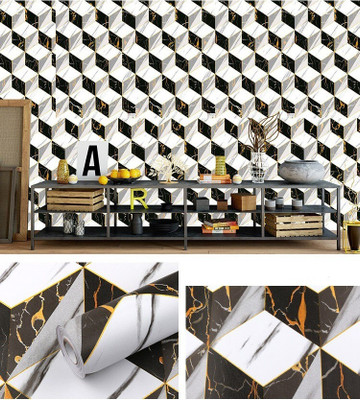 PRINIX Decor Nature Multicolor Wallpaper(1000 cm x 45 cm)