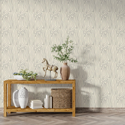 Guru Production Architecture Yellow Wallpaper(244 cm x 41 cm)