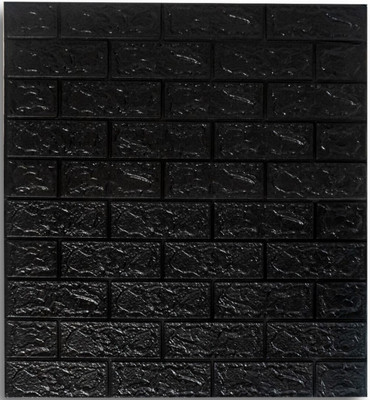 doodad Embossed Classics Black Wallpaper(L x W: 77 cm x 70 cm)