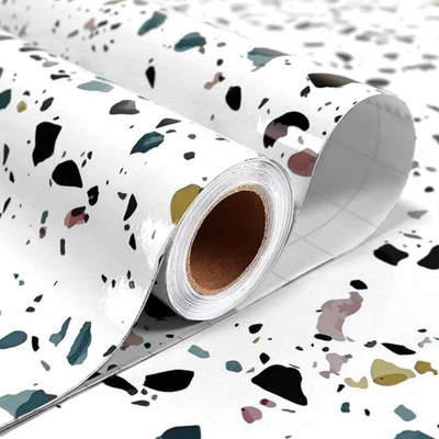 TINSUHG Art & Paintings White Wallpaper(200 cm x 60 cm)