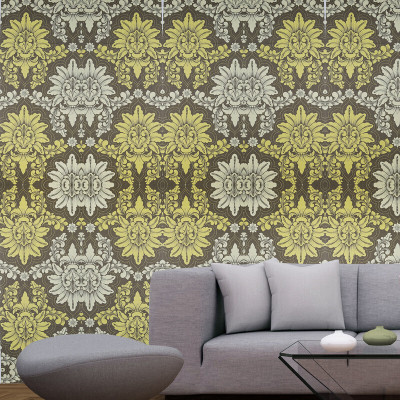 pixer Vinyl Abstract Multicolor Wallpaper(L x W: 600 cm x 40 cm)