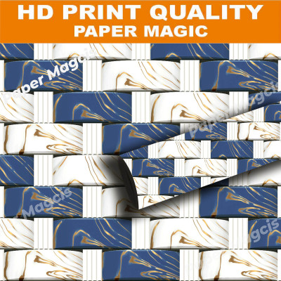 VWALL Abstract Multicolor Wallpaper(130 cm x 40 cm)