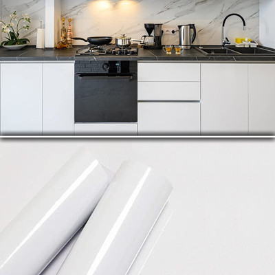 Walper Abstract White Wallpaper(200 cm x 60 cm)