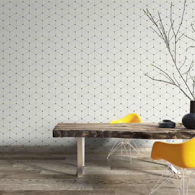 Guru Production Vinyl Abstract Beige Wallpaper(L x W: 1000 cm x 45 cm)