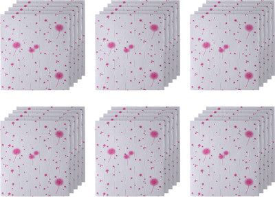 KUBER INDUSTRIES Vinyl Decorative White Wallpaper(L x W: 77 cm x 70 cm, Pack of 30)