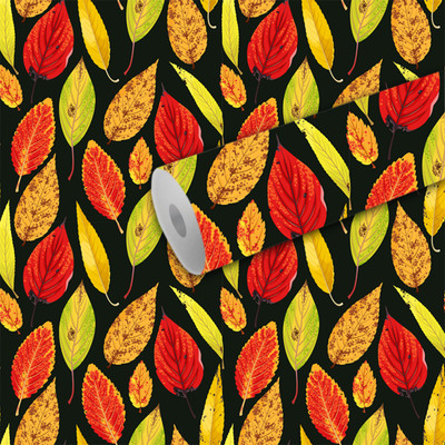 B N PRINT Abstract Multicolor Wallpaper(244 cm x 40 cm)