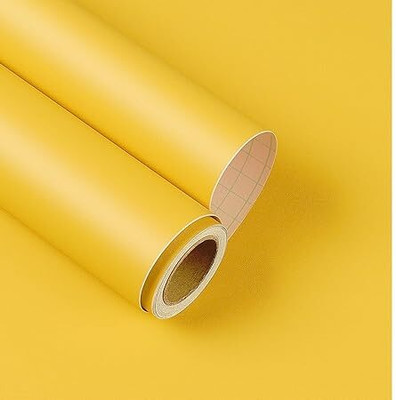 SRGE Vinyl Classics Yellow Wallpaper(L x W: 121.92 cm x 60.96 cm)
