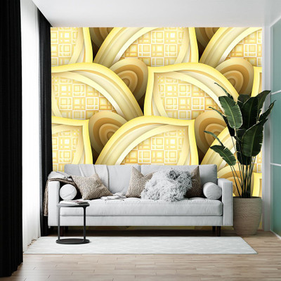 wallpics Vinyl Abstract Multicolor Wallpaper(L x W: 200 cm x 35 cm)