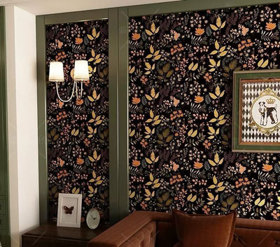 Assbri Vinyl Classics Multicolor Wallpaper(L x W: 600 cm x 45 cm)