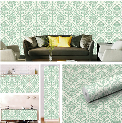 BnezzUP Vinyl Decorative Multicolor Wallpaper(L x W: 300 cm x 40 cm)