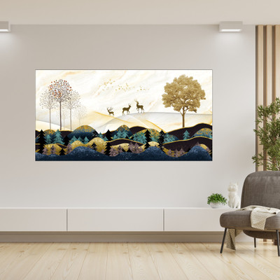 Adzone advertising Abstract Multicolor Wallpaper(76 cm x 121 cm)