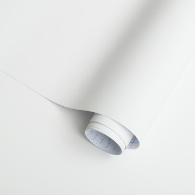 SUNBIRD Vinyl Decorative White Wallpaper(L x W: 152 cm x 60 cm)
