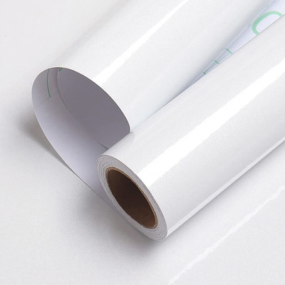 Walldaddyy Vinyl Nature White Wallpaper(L x W: 121 cm x 60 cm)