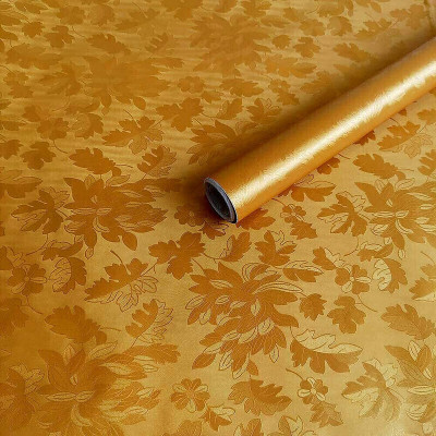 AURORA SHOPPE Abstract Gold Wallpaper(400 cm x 45 cm)