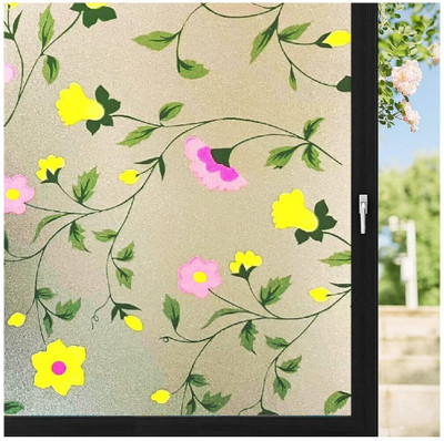 WALLNEST Vinyl Nature Multicolor Wallpaper(L x W: 60.96 cm x 304.8 cm)