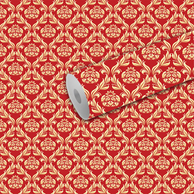B N PRINT Abstract Multicolor Wallpaper(244 cm x 40 cm)