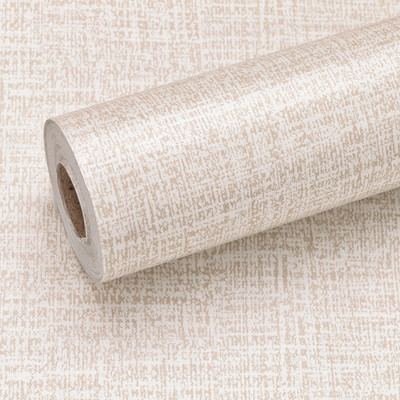Oren Empower Paper, Vinyl Decorative Beige Wallpaper(L x W: 330 cm x 45 cm)