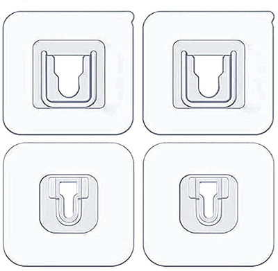 SJK Pack of 10 Pairs Self Adhesive Double-Sided Male Female Wall Hooks MFx10.335 Hook 1(Pack of 1)