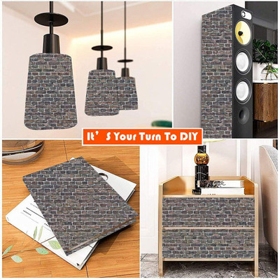 BRITISH TERMINAL Vinyl Decorative Multicolor Wallpaper(L x W: 200 cm x 35 cm)