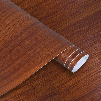 Luchipo Vinyl Abstract Brown Wallpaper(L x W: 60.96 cm x 152.4 cm)