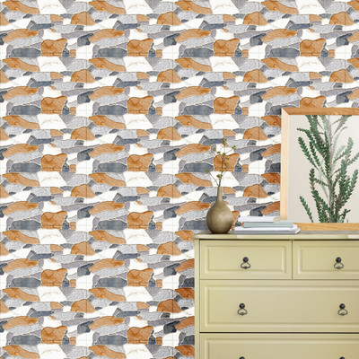 texoro Architecture White Wallpaper(230 cm x 41 cm)