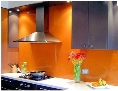 WallVibe Vinyl Classics Orange Wallpaper(L x W: 30.48 cm x 452.12 cm)