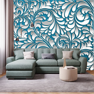 Zedexgraphics Abstract Multicolor Wallpaper(127 cm x 40 cm)