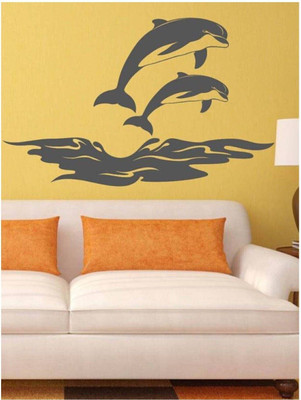 marvellous Vinyl Decorative Black Wallpaper(L x W: 40 cm x 65 cm)
