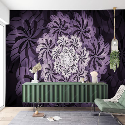 Zedexgraphics Abstract Multicolor Wallpaper(124 cm x 41 cm)