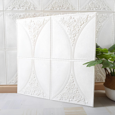 ORYA Decorative White Wallpaper(70 cm x 77 cm)