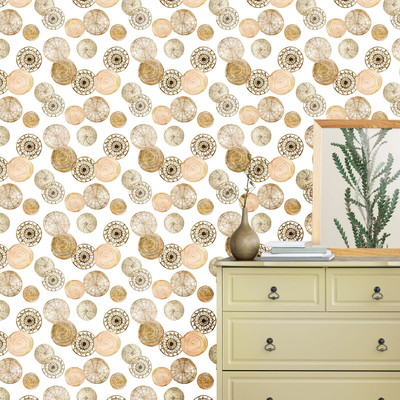 texoro Architecture White Wallpaper(230 cm x 41 cm)