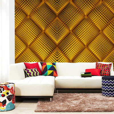 Creative Print Solution Floral & Botanical Multicolor Wallpaper(244 cm x 41 cm)