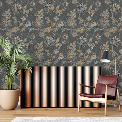 texoro Vinyl Abstract Multicolor Wallpaper(L x W: 230 cm x 45 cm)