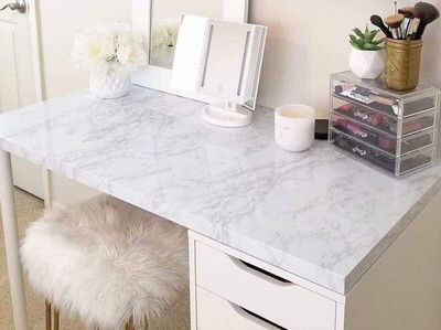 Walldaddyy Foils Nature White Wallpaper(L x W: 200 cm x 60 cm)