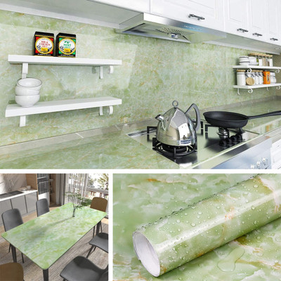 Walper Vinyl Abstract Green Wallpaper(L x W: 200 cm x 60 cm)