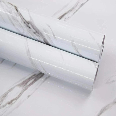 HABBY Paper Decorative White Wallpaper(L x W: 200 cm x 60 cm)