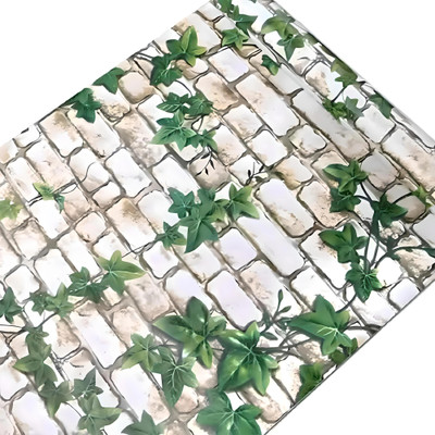 JAAMSO ROYALS Vinyl Decorative Multicolor Wallpaper(L x W: 100 cm x 45 cm)