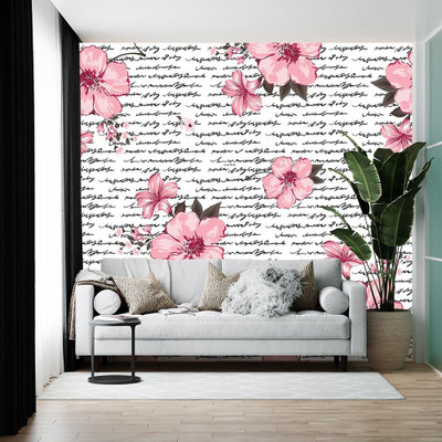 BRITISH TERMINAL Vinyl Abstract Multicolor Wallpaper(L x W: 300 cm x 35 cm)