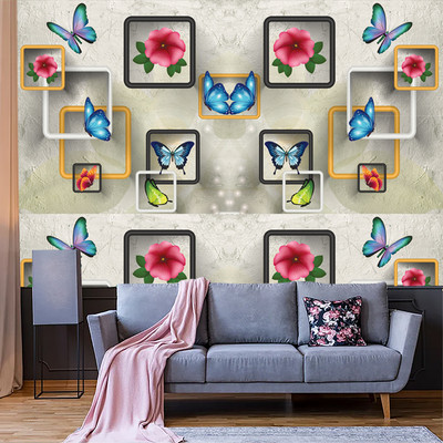 Creative Print Solution Decorative Multicolor Wallpaper(244 cm x 41 cm)
