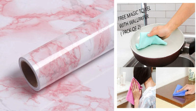 ambdded Abstract Multicolor Wallpaper(200 cm x 60 cm)