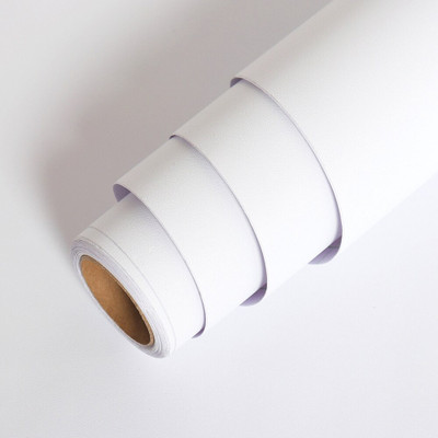 FEELPZONE Vinyl Abstract White Wallpaper(L x W: 132.08 cm x 60 cm)