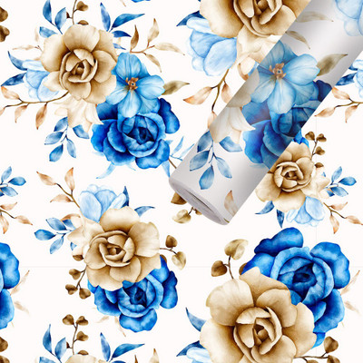 BDM Abstract Multicolor Wallpaper(200 cm x 40 cm)