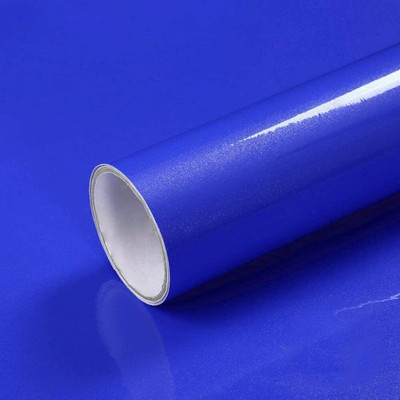 VELLUMTRO Vinyl Decorative Blue Wallpaper(L x W: 60 cm x 121 cm)
