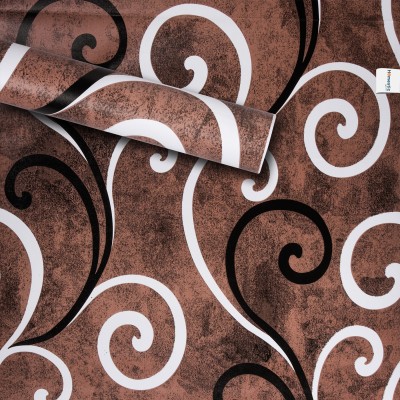 HOMESTIC Decorative Brown Wallpaper(500 cm x 45 cm)