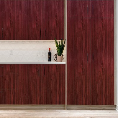 doodad Architecture Maroon Wallpaper(300 cm x 45 cm)