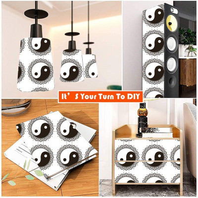 wallpics Vinyl Decorative Multicolor Wallpaper(L x W: 45 cm x 200 cm)