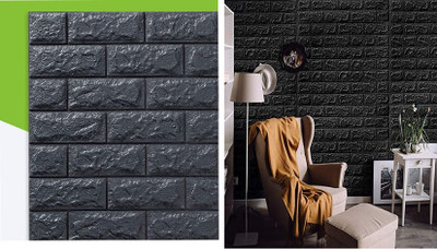 Dada Trading Abstract Black Wallpaper(77 cm x 70 cm)