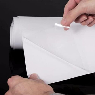 DSticker 200 cm Transparent Wall Protector Self Adhesive Vinyl Film High Temperature Resistant Self Adhesive Sticker(Pack of 1)