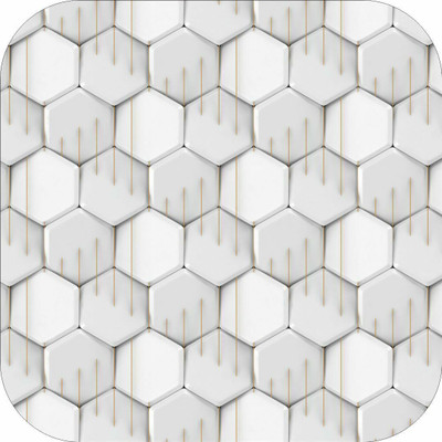 Guru Production Vinyl Abstract Multicolor Wallpaper(L x W: 200 cm x 40 cm)