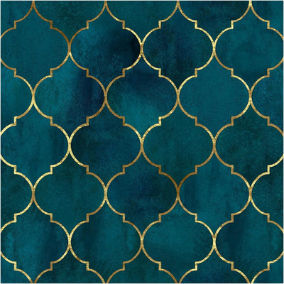 Uratech Architecture Green Wallpaper(500 cm x 45 cm)